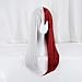 Ani·Lnc My Hero Academia Long Red White Synthetic Cosplay Wigs For Women