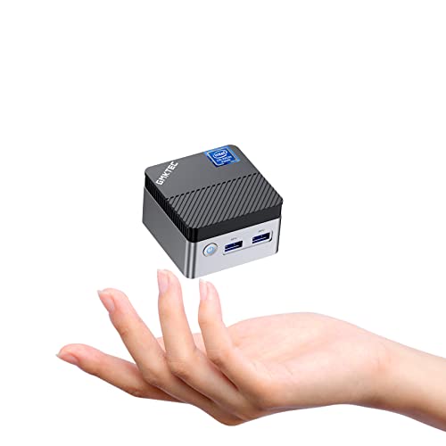 GMKtec Mini PC Windows 11 Pro Intel 11th Gen N5105, 10nm 8GB RAM 128GB