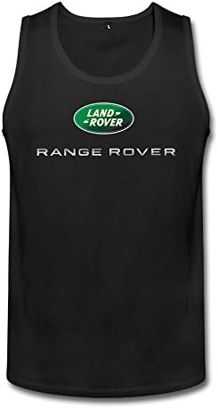 Man's Range Rover Logo Tank Black
