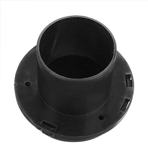 blue--net Car Heater Duct Warm Air Vent Outlet,Dashboard AC Heater Air Vent Duct Chrome Air Vent Outlet 60mm
