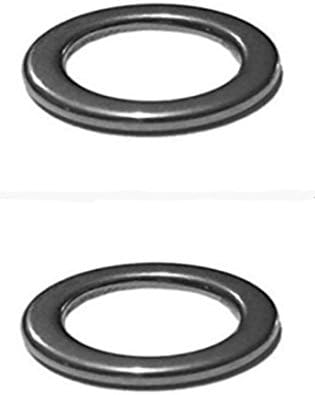 RAH Stainless Steel "Unbreakable" Solid Fishing Rings (8mm, 25pcs)