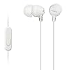 Sony-MDR-EX15APWZCE7-Earphones-with-Smartphone-Mic-and-Control-White Sony MDR-EX15APWZ(CE7) Earphones with Smartphone Mic and Control - White