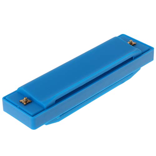 image for Jesse 10 Hole Kids Blues Harmonica, Pocket Harmonica Key for Professio