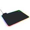 Razer Firefly Hard V2 RGB Gaming Mouse Pad: Customizable Chroma Lighting, Built-in Cable Management, Balanced Control…