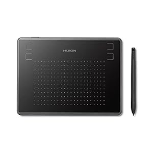 Huion H430P OSU Graphics Drawing Tablet with Battery-Free Stylus 4.8×3 inch Working Area 4 Press Keys Support Work from…