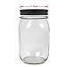 CHICTRY 8Pcs Coin Slot Bank Lid Inserts Stainless Steel Polished Rust Resistant Mason Jar Canning Jars Lid Change Bill Storage Jars Lid Black 70mm
