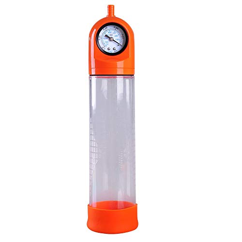 Vacuum Pump, Enlarger Pumps Sx Toy with Barometer for Men (Orange)