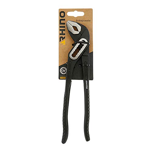 RHINO - Universal Multi-Socket Pliers 250 mm – Made of Steel (Chrome Vanadium) – Length 250 mm – Allows You to Tighten, Grab or Hold All Types of Objects