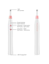 buy Otoscopio de Oído, Cámara Inalámbrica de Oído, WiFi Endoscopio de Limpieza de Oído USB, Mini Inspección de 5.5mm ...