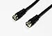 Ultra Cables 3-Pack, RG6 Coaxial Cable in Black 5 Feet
