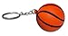 Novel Merk 12 Pack Orange Basketball Keychains for Kids Party Favors & School Carnival Prizes