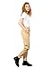 MEXUER Women’s Khaki Cargo Pants High Rise Long Trousers Straight-Fit Outdoor Casual Pants Jogger Work Pants with Pocketsthumb 1