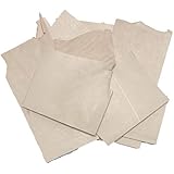 Vegetable Veg Tan Tooling Cowhide Leather Scrap Bag 2 Pounds Remnants 8-9 oz