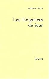 Les  exigences du jour