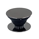 Quartly Multi-Function Pop Out Phone Grip Expanding Stand Mount Phone Holder Sockets For iPhone 8, iPhone X, Note 8, Smartphones and Tablets (Black)