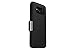 OtterBox Strada Series for Samsung Galaxy S8 - Retail Packaging - Onyx (Black/Black Leather)
