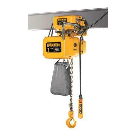 Electric Chain Hoist w/Trolley, 2000 lb.