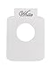 Get 'N Wine 3.5x2.5-Inch Reusable Paper Wine Tags (100 Piece)