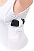 Graystone Holster Tank Top Shirt Concealed Carry Clothing for Women Concealment Compression CCW Tactical Clothes (Medium, White)