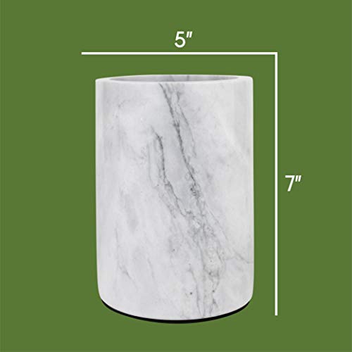 Homeries Marble Wine Chiller Bucket Wine & Champagne Cooler for