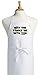 May The Forks Be With You Funny Cooking Apron, White Chef Aprons, One Size Fits All