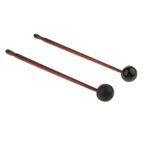 image for Baosity 1 Pair Wooden Tongue Drum Sticks Mallets Beaters Percussion In