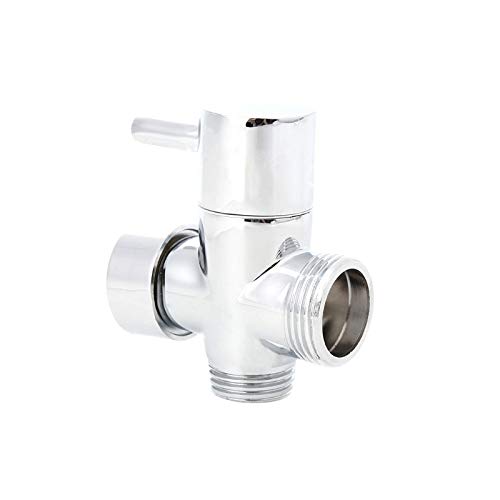 3/4" Brass Shower Arm Diverter Valve Bathroom Universal Shower System Chrome 2 Way #Sep.08