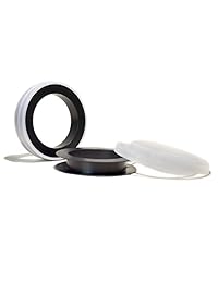 ninjatek Armadillo filamento 50 G Splash Bobina, negro (Midnight), 1