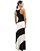 PattyBoutik Women's Racerback Striped Maxi Dress