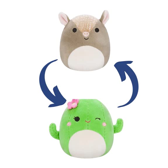 Squishmallows 5 Inch Flip-a-Mallows Kellytoy Plush (Maritza and Rahima) Multicolor (SQJW22-5FL-CC-S9)
