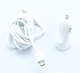 Premium Quality 2.1A Output Rapid Car Vehicle Auto Truck SUV 12V Plug in Adapter + 6 Ft Long Micro USB Charger / Data Sync Cable for ATT Samsung Galaxy Note Edge - Galaxy Note 4 - Rugby 4 - Galaxy S4 Zoom - Galaxy S5 Active - Sony Xperia Z3 Compact - Alltel UMX U680 - ZTE Z432 - Avail 2 - Compel - Radiant Z740 - Z222 - Z667 - Z431 - Z998