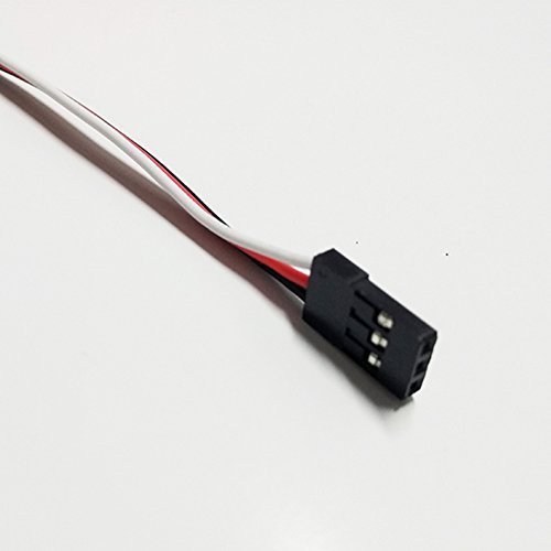 Qiyun Servo Y Extension Wire Cable 30cm Remote Control Y Servo Extension Cord Cable Wire Connectors for RC Airplane