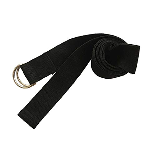 Fliyeong-Stretching-Strap-Exercise-Cotton-Yoga-Belt-Adjustable-D-Ring-Buckle-Belt-Fitness-Prop-For-Beginners-Stretching-Holding-Poses-Black