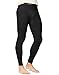 Hanes X-Temp Men`s Thermal Pant, 14520, XL, Black