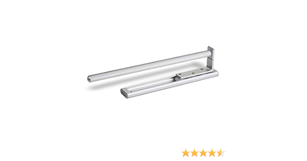 2 x SO-TECH® Toallero Extensible de un Brazo 325 mm Aluminio