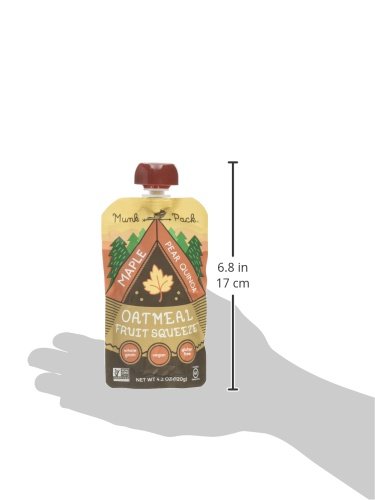 Munk Pack Oatmeal Fruit Squeeze Pouch, Variety Pack, 4.2 oz, 6 Pack - Thumbnail 7