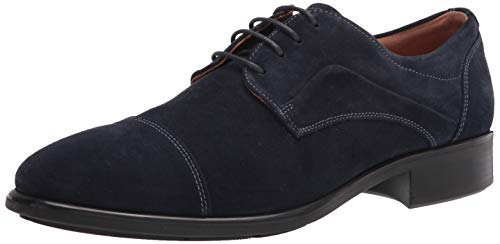 ECCO Men's Citytray Cap Toe Tie Oxford, Night Sky