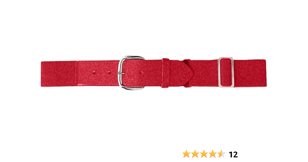 Youth Elastic Baseball Belt, Color: Red 
