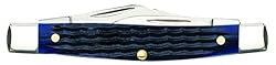 CASE XX WR Pocket Knife Navy Blue Medium Stockman