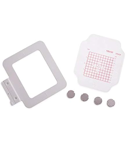 Petite Magnetic Hoop For Pfaff Creative Embroidery Machines – 100x100mm Metal Hoop With Magnets - View #6