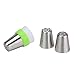 YIHONG Set of 8 Russian Piping Pips with Storage Box, Baking Supplies with 8 Icing tips, 1 Leaf tip Cake Decorating Tips for Cookies Birthday Wedding Cake