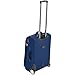 Amazon Basics Expandable Softside Carry-On Luggage Suitcase With TSA Lock And Wheels - 24 Inch(Including height of wheel and handle), Blue