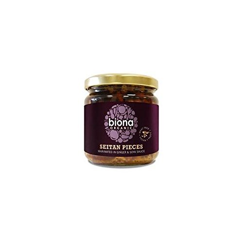 Organic Seitan Pieces Marinated in Soya & Ginger - 350g
