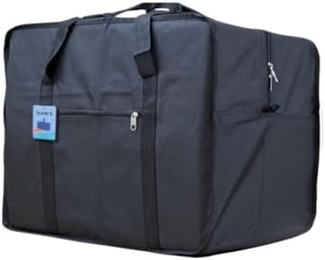 Amazon.com | IHKWIP Foldable Duffle Bag and Cosmetic Case (Grey