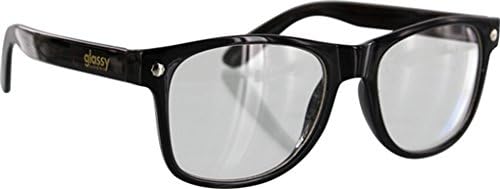 Glassy Sunhaters Leonard Black / Clear Sunglasses