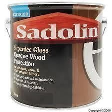 Sadolin Superdec Gloss 5lt Super White by Sadolin