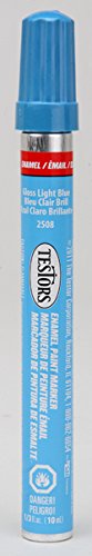 Testors Enamel Paint Marker 1/3 Oz Light Blue