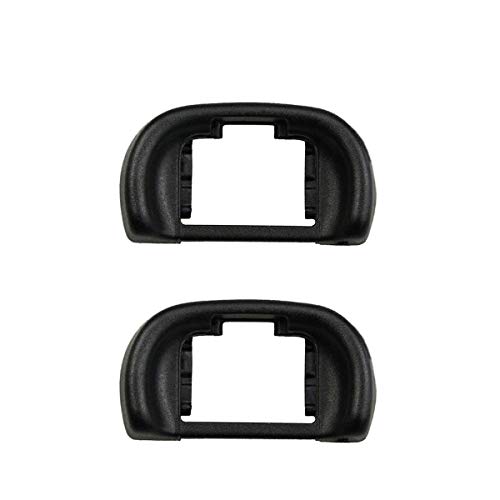 HomyWord 2 PCS Eyecup Viewfinder Eyepiece/Eye cup/Fits For Sony A7, A7 II,A7S, A7S II,A7R, A7R II, A58, A57, A65 Digital Cameras, Replace Sony FDA-11