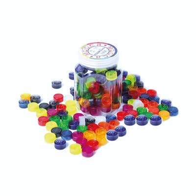 Mooer Pedal Footswitch Topper, Jar of 100Pcs