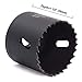 Acekit 2 Inch Hole Saw, 51mm BI-Metal Hole Cutter With 1/2 Inch Hex Shank Arbor Drill Bit For Wood Plywood Laminated PVC Board,Plastic Pipe,Aluminum Alloy And Metal Sheet